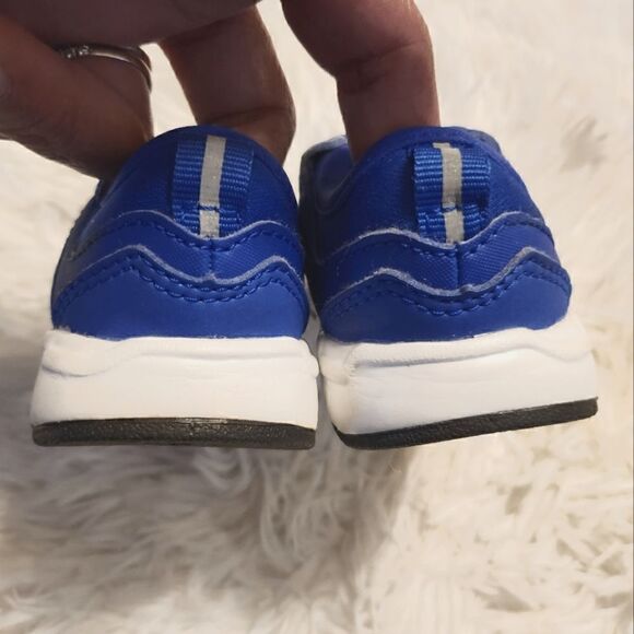 New! New Balance Infant Blue White KA247CBI Size 3 Boys - Picture 4 of 6